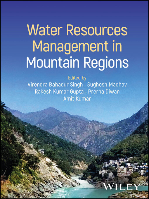 Virendra Bahadur Singh作のWater Resources Management in Mountain Regionsの作品詳細 - 予約可能